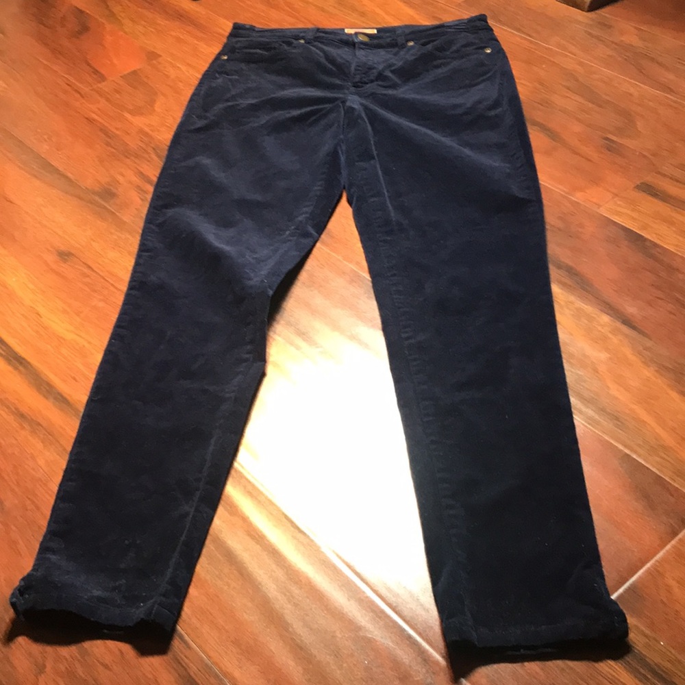 ModCloth Navy Blue Corduroy Pants